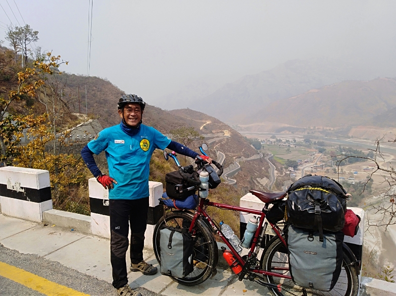 Malaysia's avid cyclist tours 22 countries to raise fund