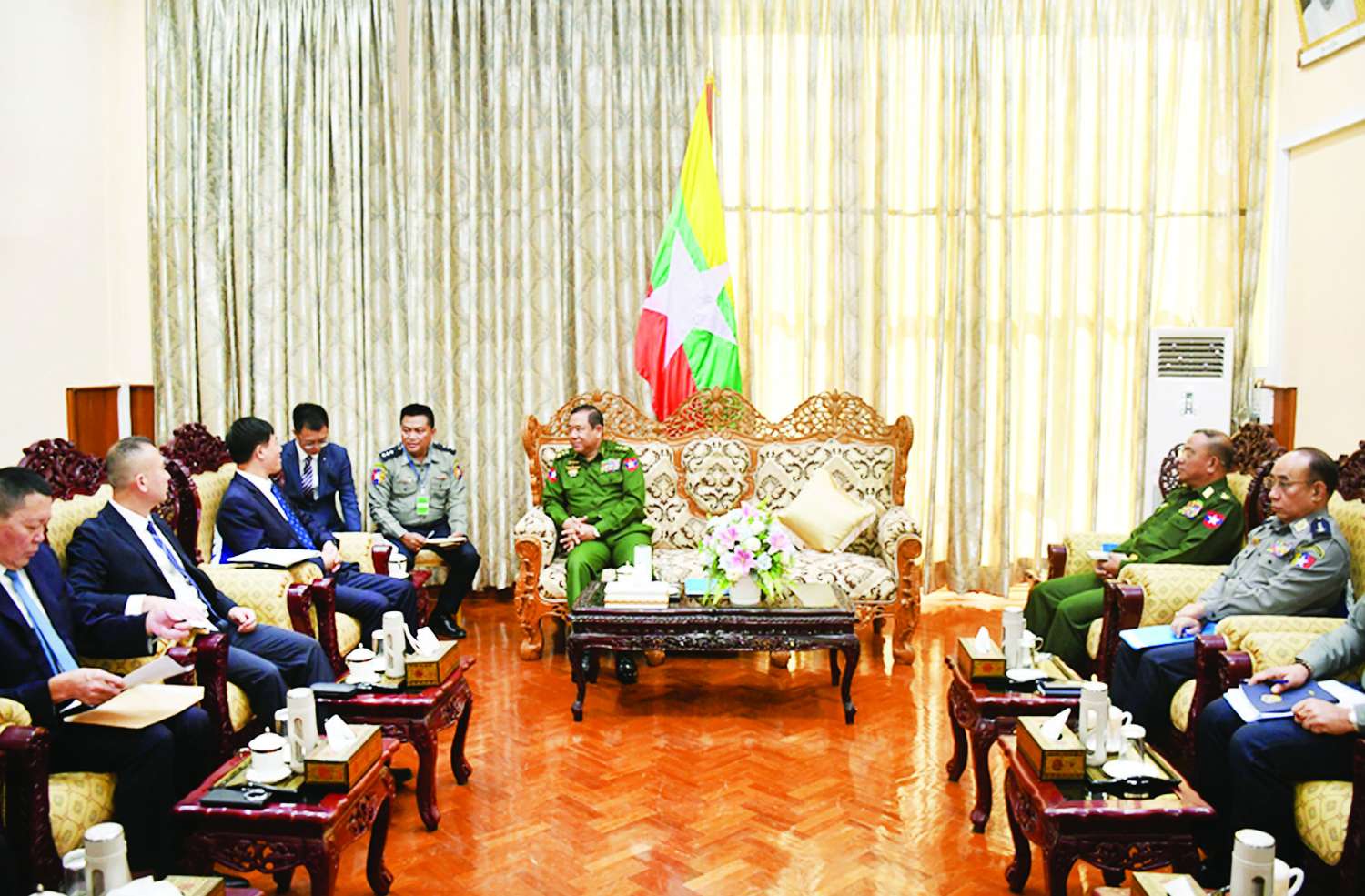 China, Myanmar discuss joint fight against online fraud, reject...