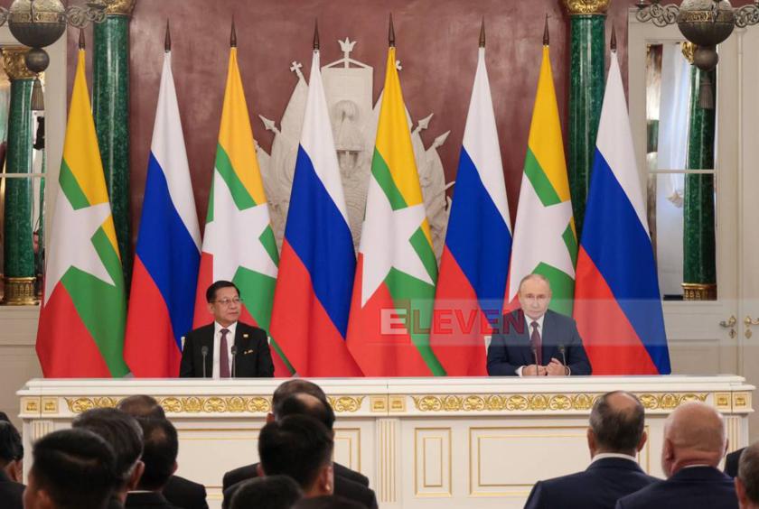 Putin: Russia Ready to Cooperate in Oil and Gas Exploration, Including Offshore Myanmar