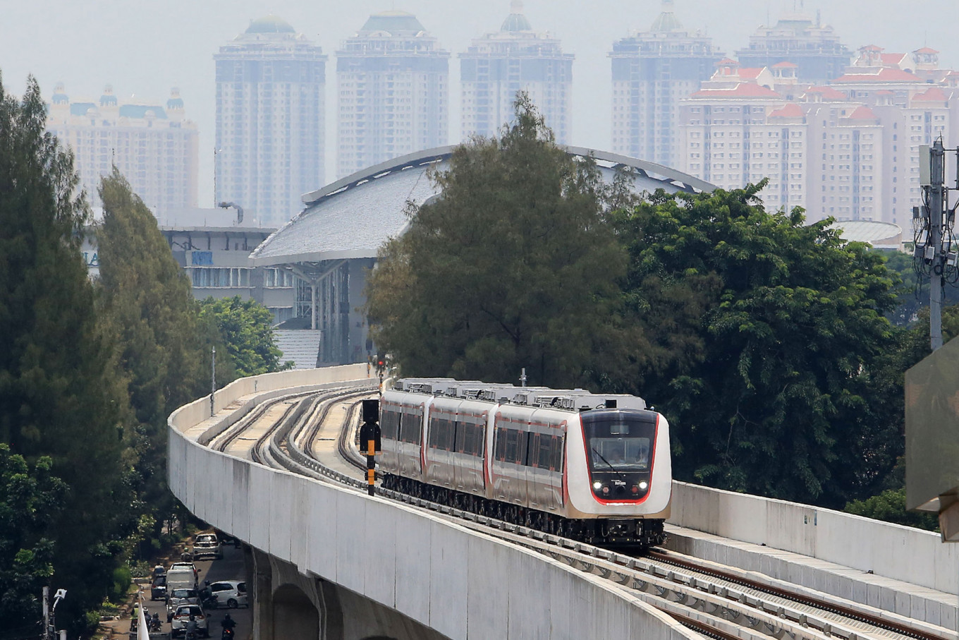  LRT  Jakarta  ready for full fledged operation 