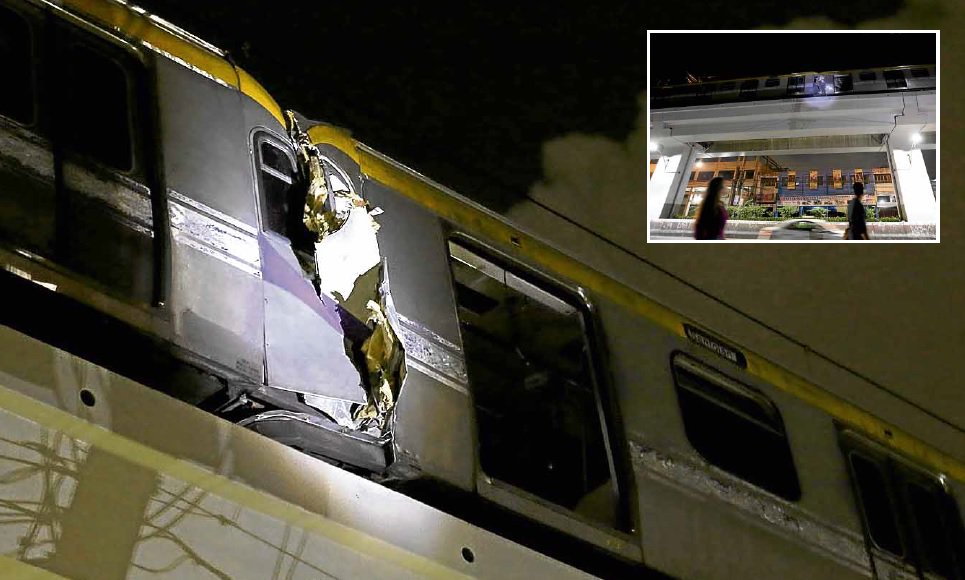 Philippine rail transit authority probes train crash | #AsiaNewsNetwork