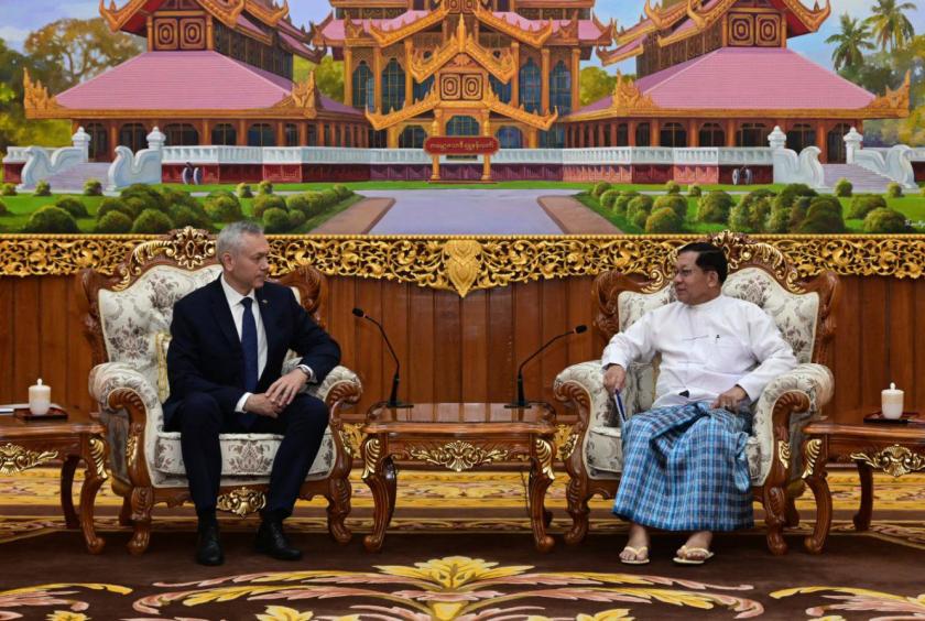 Myanmar's acting president meets Novosibirsk Governor to discuss strengthening Myanmar–Russia cooperation
