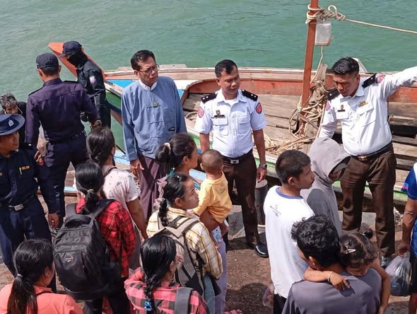 Over 180 Myanmar nationals repatriated from Thailand within one...
