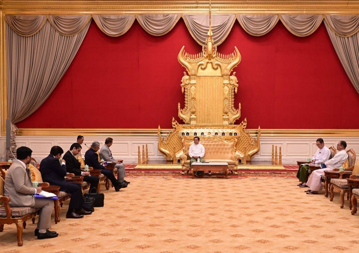 Myanmar President, Indian Minister of State for External Affairs discuss expediting bilateral projects