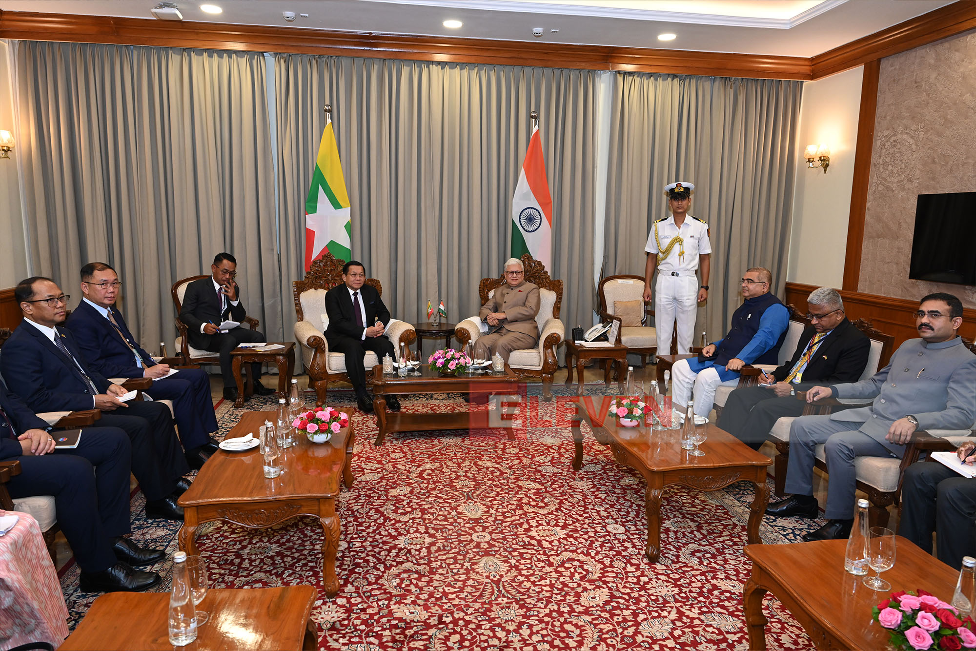 Myanmar and Maharashtra Governor Discuss Expanding Trade, Investment and Bilateral Cooperation