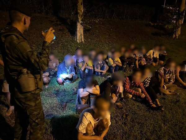 28 undocumented Myanmar nationals arrested in Thailand’s Kanchanaburi Province