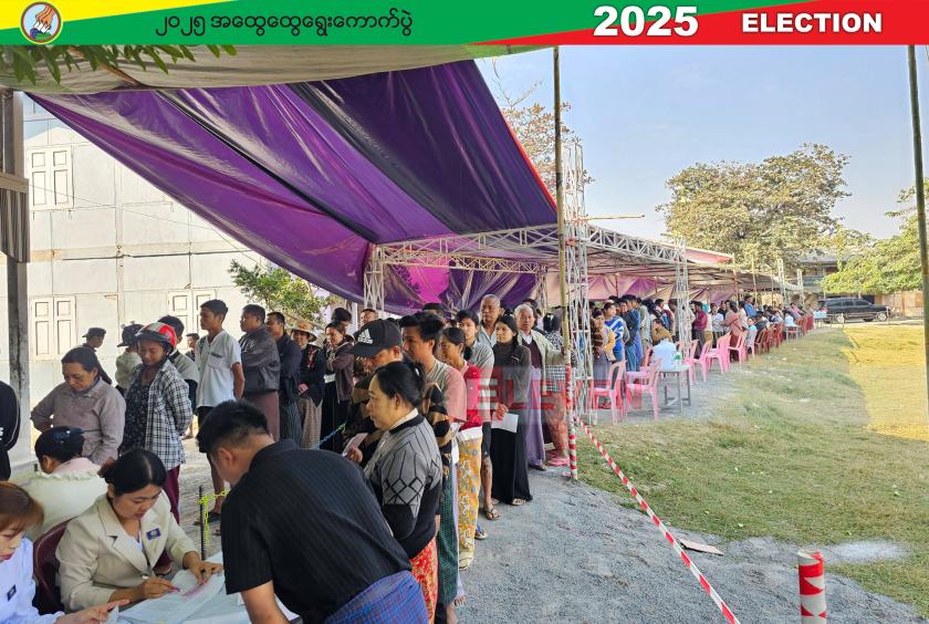 Voter turnout reaches about 55 percent in Myanmar’s 2025 General Election, says NDSC Spokesperson