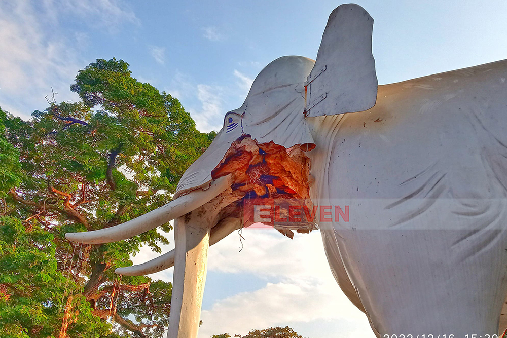 Three earthquakes occurred near Mandalay cause some damage to white