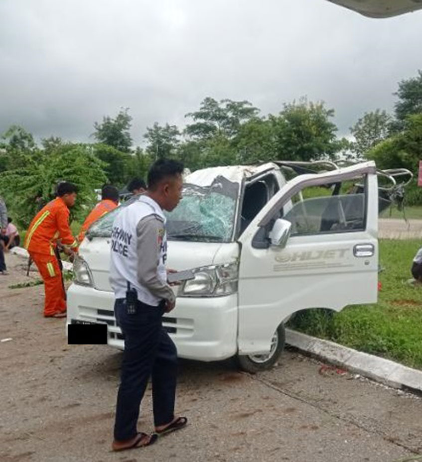 Car accident kills two, injures six on Yangon-Mandalay Expressway ...