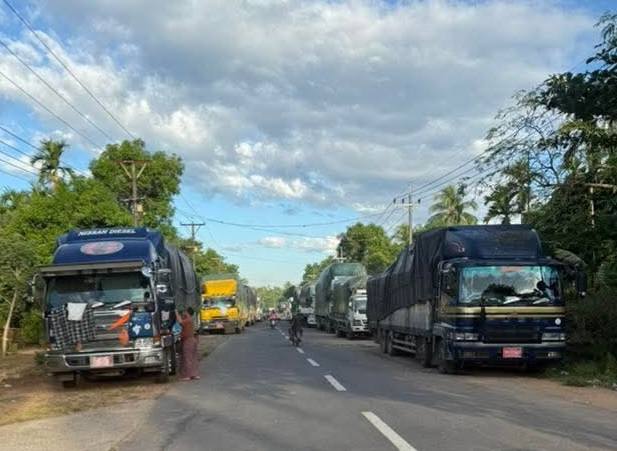 Fighting blocks Dawei-Myeik section of Yangon-Myeik Union Highway for 20 days