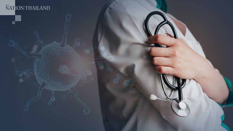 Thai female medical staff infected