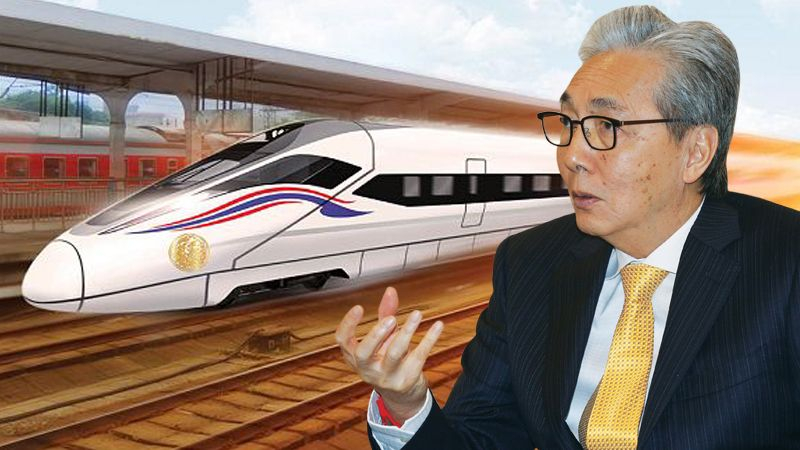 Somkid hears upbeat talk on Japanese rail investment