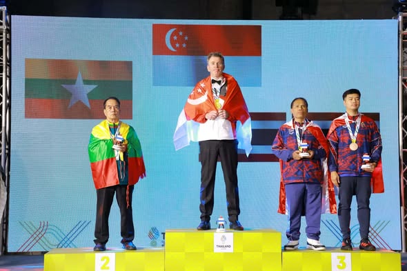 Myanmar team wins three silver and two bronze medals at Thailand SEA Games