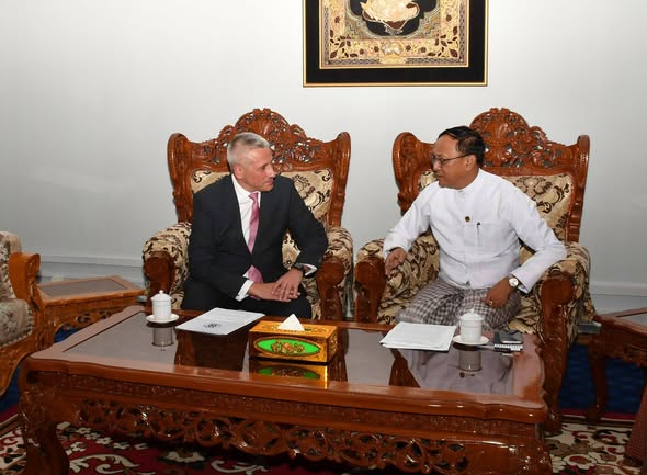 Myanmar and Belarus discuss opening Belarusian embassy in Nay...