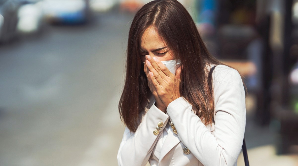 Smoking coughing