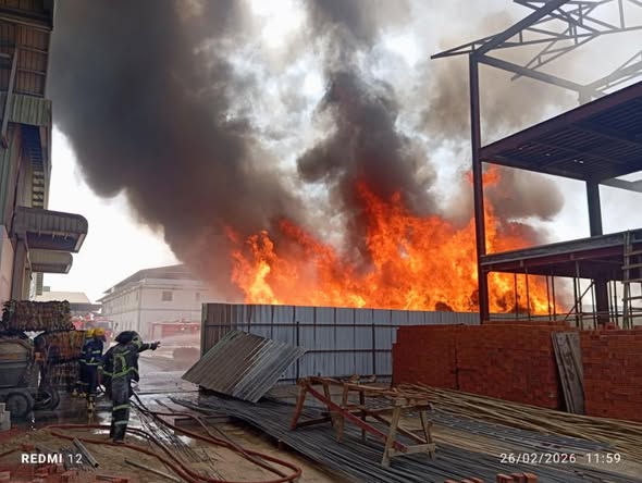 Second factory fire in a week hits Shwepyithar’s Watayar Industrial Zone