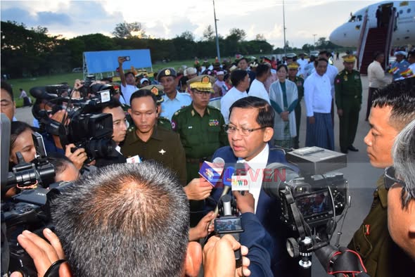 Myanmar President calls for peaceful cooperation and democratic...