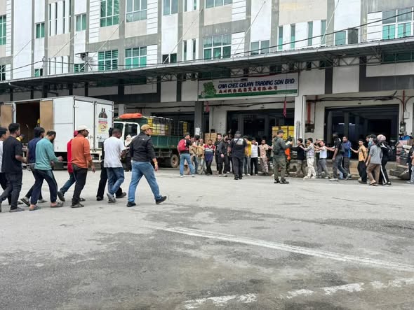 Over 400 foreign workers, including 175 Myanmar Nationals,...