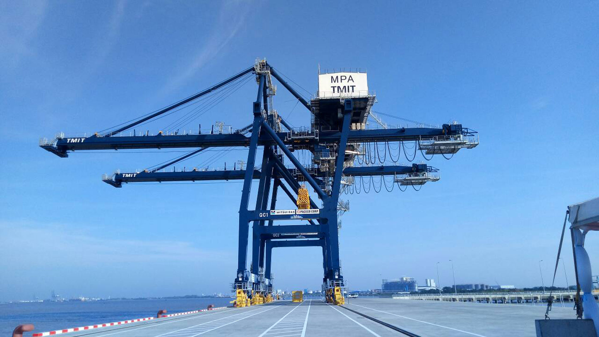 Ships to dock at new general cargo and container wharf in Thilawa by
