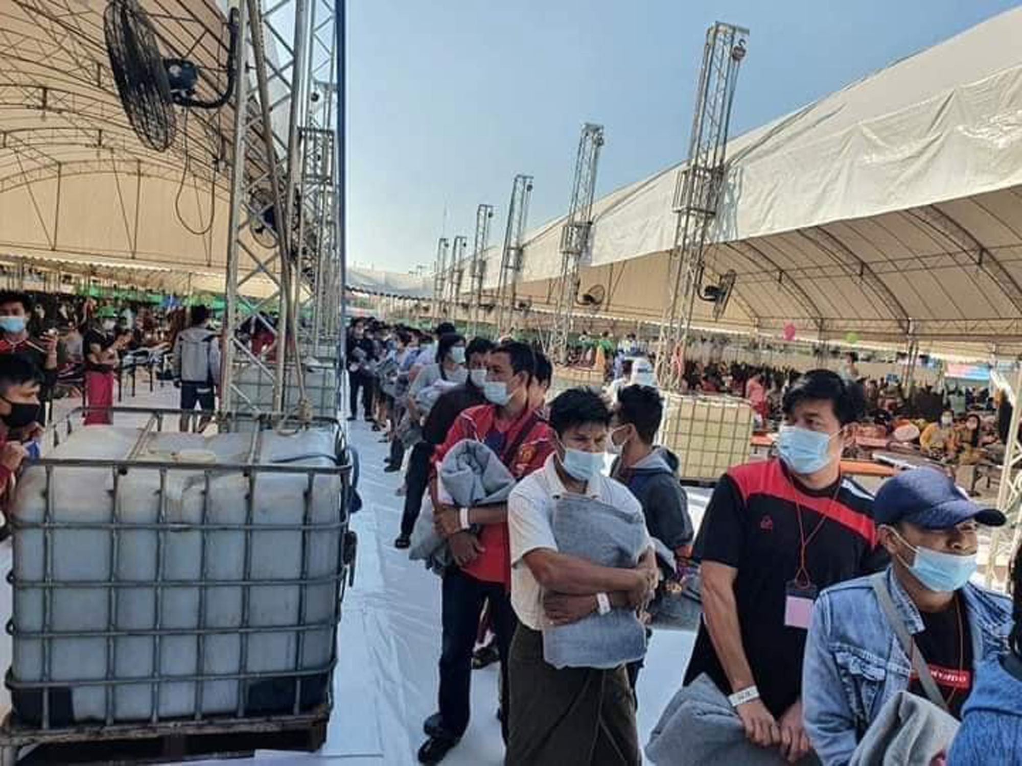 Most Myanmar migrant workers in Mahachai discharged from hospital