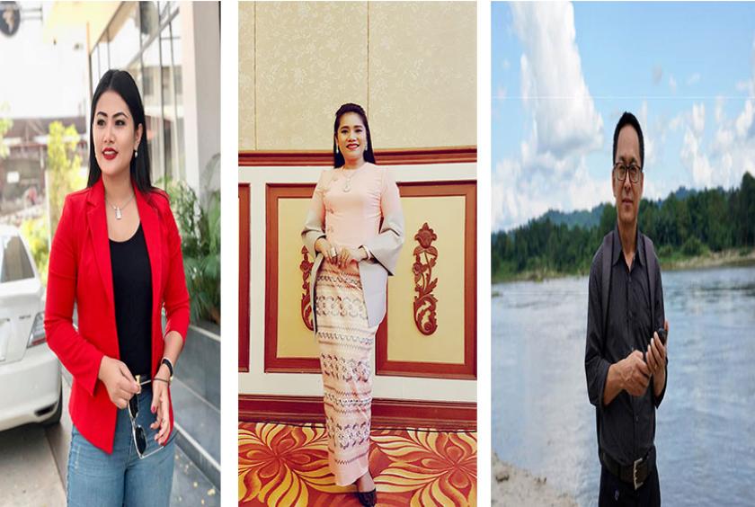 Police Detains Actress May Panche Singer Shwe Yee Thein Tan And The Voice Chief Editor U Kyaw