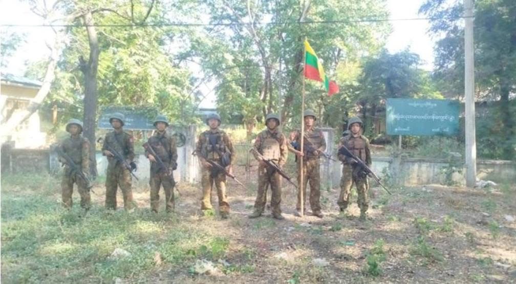 Military regains control of Nwe Tamael Village, seizes weapons and clears mines in Magway Region