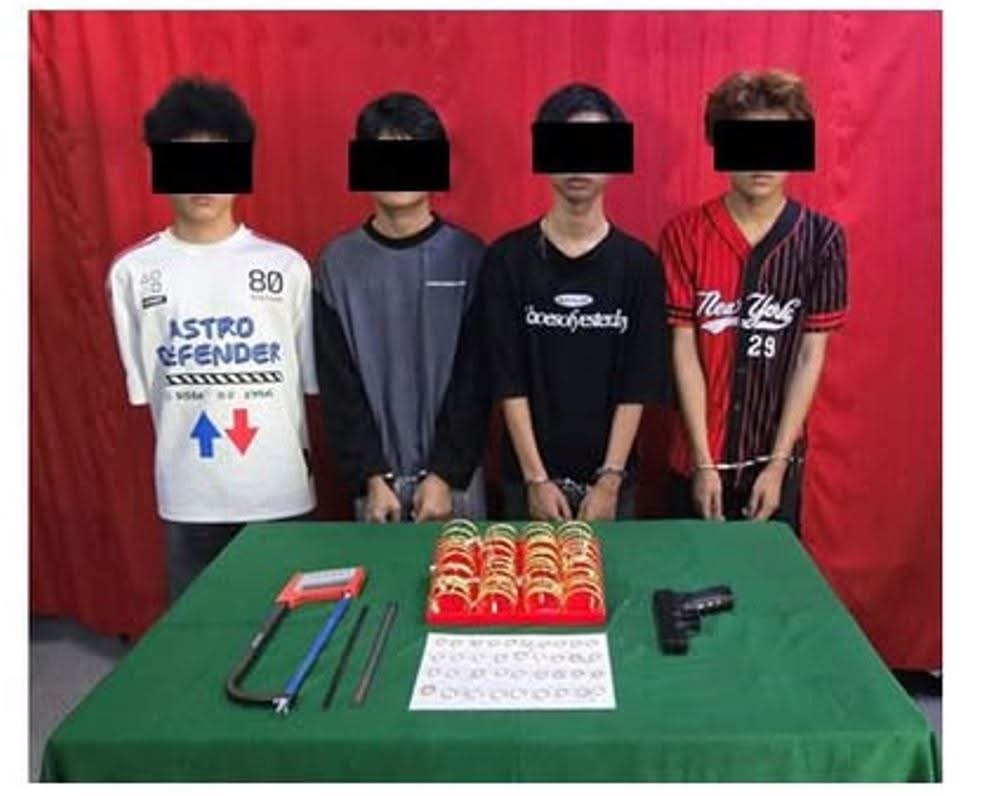 Four young men arrested for armed robbery at Yangon gold shop | Eleven ...