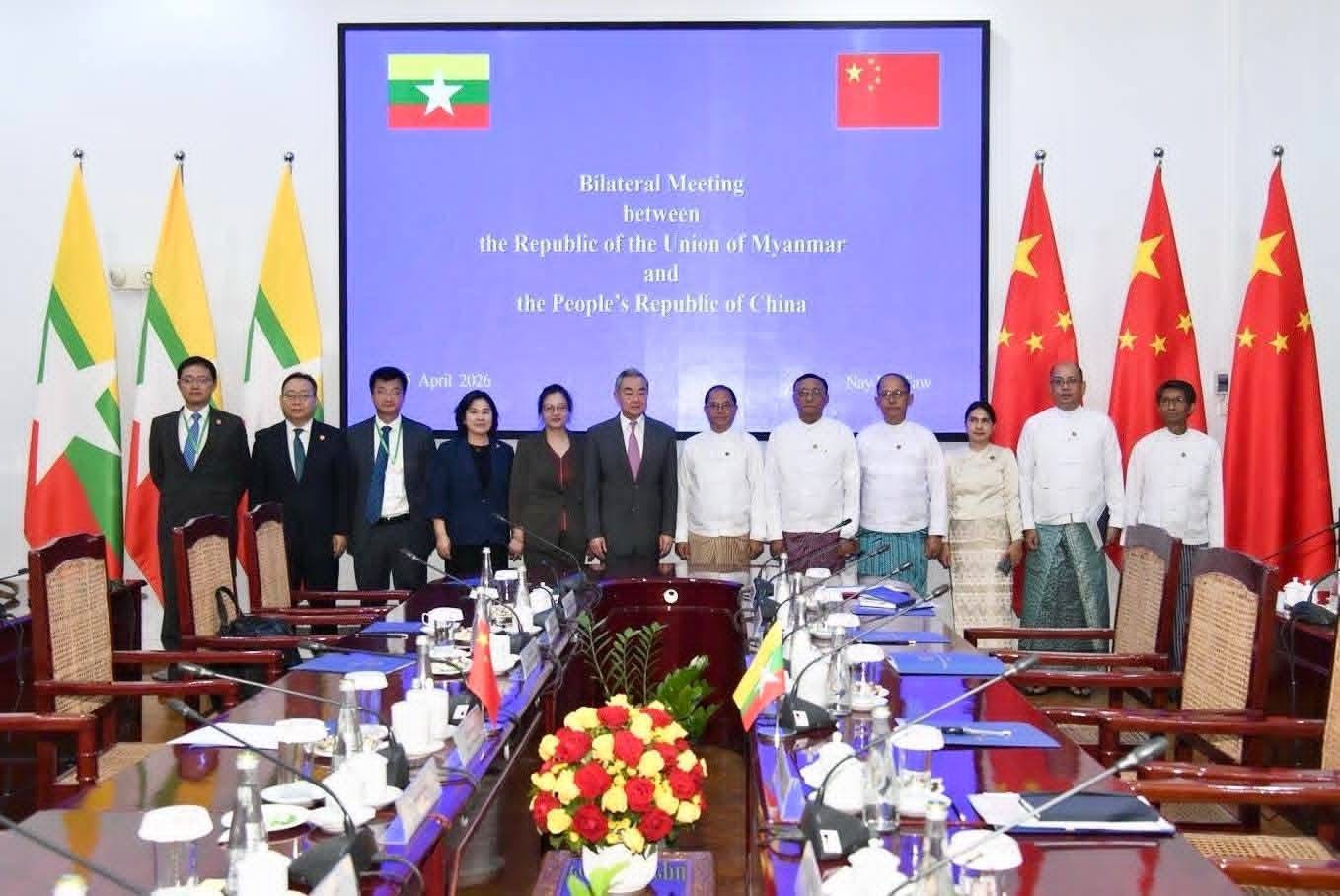 Myanmar, China Hold High-Level Talks to Deepen Bilateral Cooperation