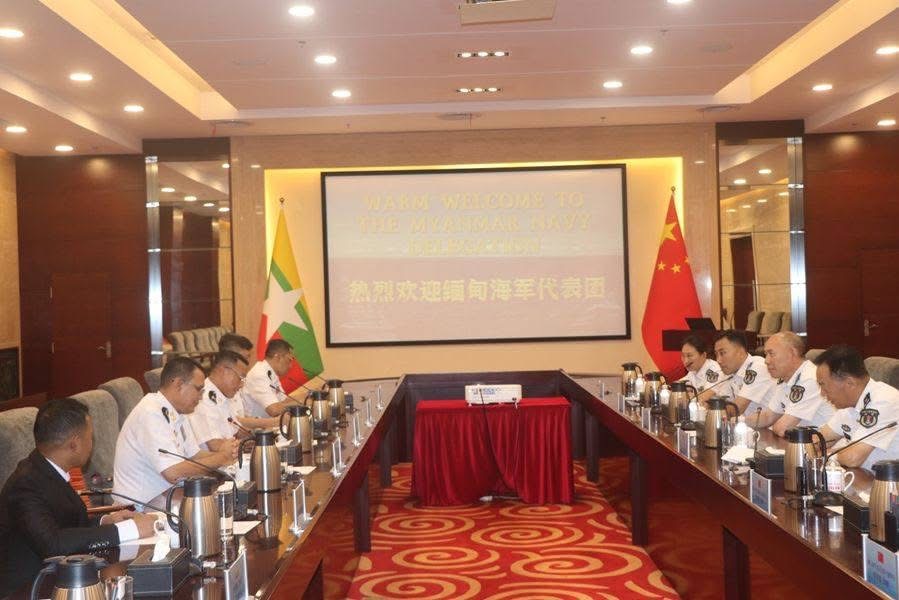 Myanmar Navy delegation visits China to strengthen naval cooperation