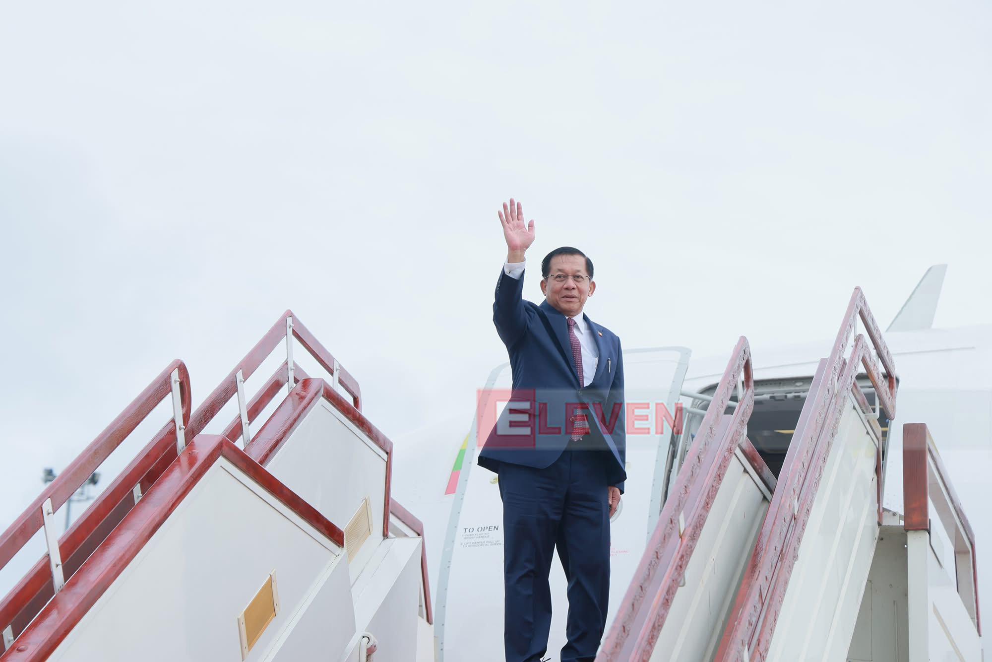 Myanmar President Departs for Five-Day State Visit to China