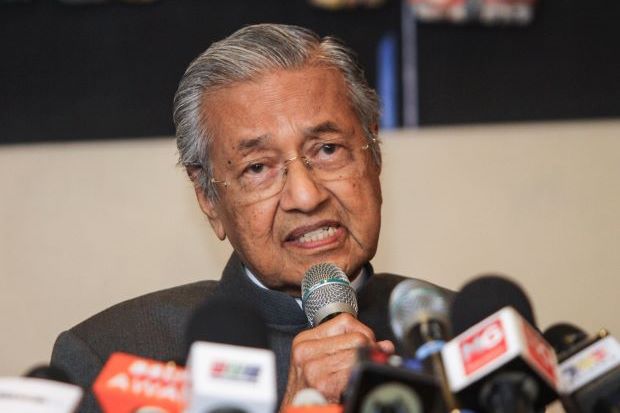 Malaysian PM Mahathir says his party spreads wings to ...