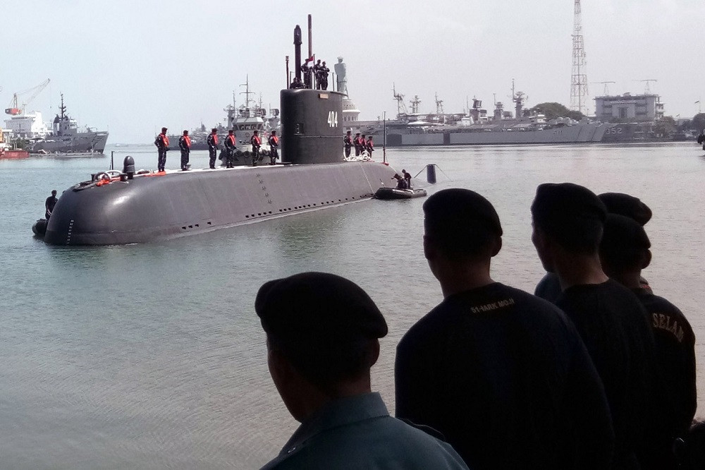 missing indonesian navy submarine