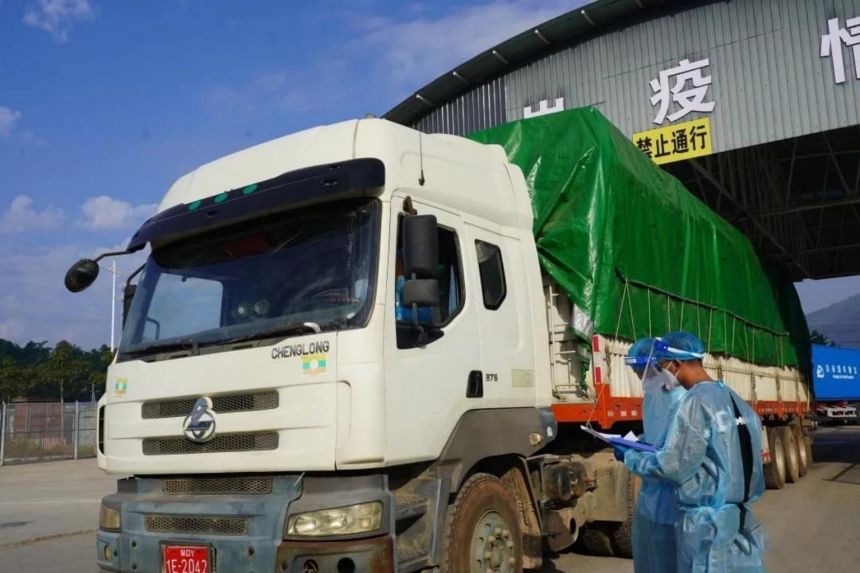 Two Myanmar-China border crossings reopen for trade