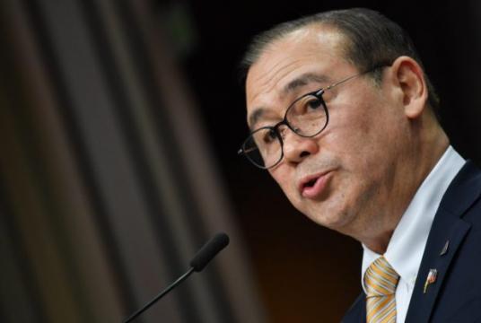 Foreign Affairs Secretary Teodoro Locsin Jr. (File photo by BEN STANSALL / AFP)