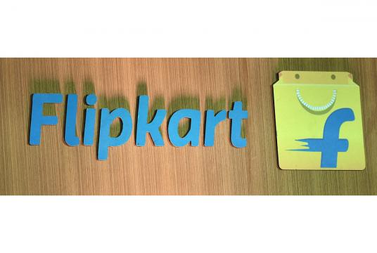 Walmart-backed Flipkart is pictured during an event in New Delhi. (Photo: AFP)