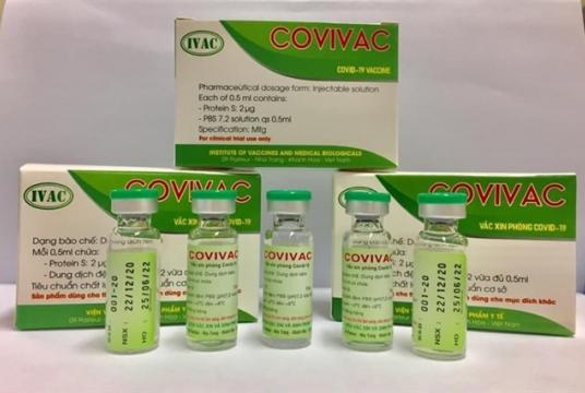 The COVID-19 vaccine - COVIVAC- developed by the Institute of Vaccines and Medical Biologicals (IVMC) based in the central province of Khánh Hoà will be trialled on humans this month. Photo laodong.vn