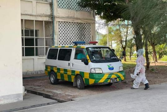One of the Quarantine centers in Mandalay