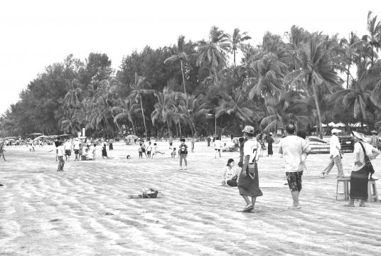 Chaungtha Beach in December last year.