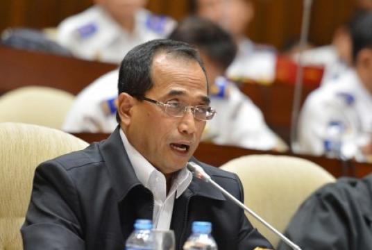 Transportation Minister Budi Karya Sumadi (Antara/Wahyu Putro A)
