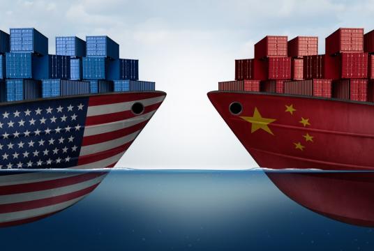 In the first quarter of 2019 imports to the US from the world fell by 1.9 percent. Imports from China fell much worse by 12 percent. Meanwhile, imports to China contracted by 0.5 percent in the first quarter of 2019 after a fall of 6 percent in the last quarter of 2018. (Shutterstock/-) 
