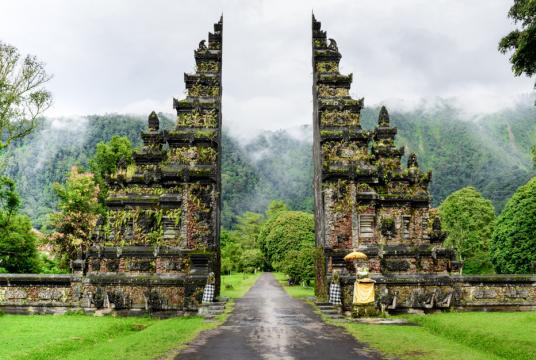 Rough Guides readers mentioned temples and surfing spots in Bali as some of the popular tourist attractions in Indonesia. (Shutterstock/Nikita Shchavelev)