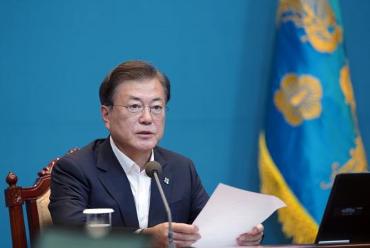 South Korean President Moon Jae-in (Yonhap)