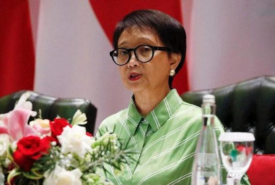 Indonesian Foreign Minister Retno Marsudi also touched on the upcoming Asean Summmit which will be held from next Tuesday to Thursday. PHOTO: REUTERS