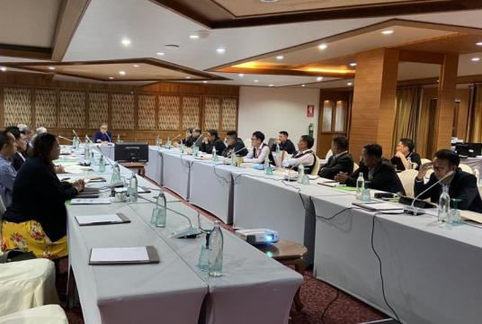 NCA-S EAOs Summit (Plenary) from seven EAOs held on May 17 in Chiang Mai, Thailand.