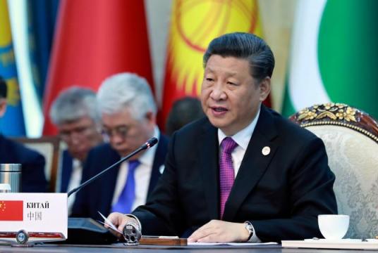 In this file photo, Chinese President Xi Jinping speaks during the 19th meeting of the Council of Heads of State of the SCO in Bishkek, Kyrgyzstan's capital, June 14, 2019. (PHOTO / XINHUA)