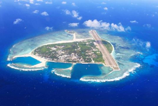 Yongxing Island is home to the government of Sansha, China's southernmost city. [Photo/Xinhua]