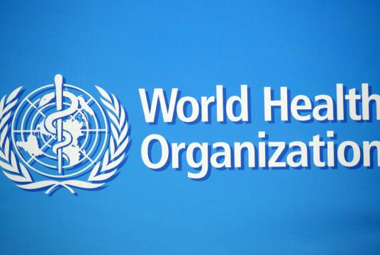 File photo: the emblem of the WHO. [Photo/Agencies]