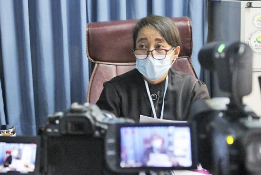 Min Min Soe, a lawyer on the defence team representing deposed Myanmar leader Aung San Suu Kyi. PHOTO: AP