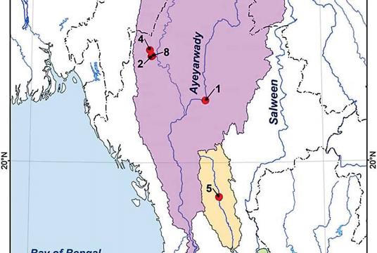 The rivers where eight new species of mussels are spotted. (Photo-FFI)