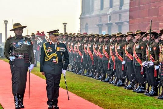 Indian Army Chief General Manoj Mukund Naravane (Photo: Twitter/ @adgpi)